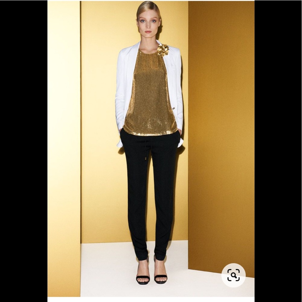 Authentic Gucci Silk Drawstring Pant